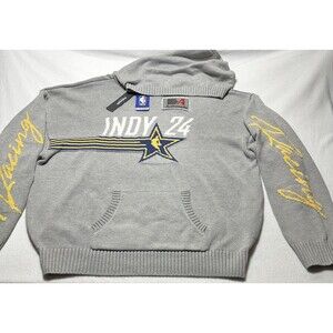 NBA Indy All-Star 2024 Sweater Hoodie Racing Authmade 3XL XXXL Indiana NWT New